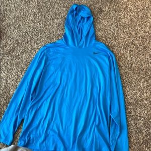 Nike Dry Fit Hooded Light Weight LS